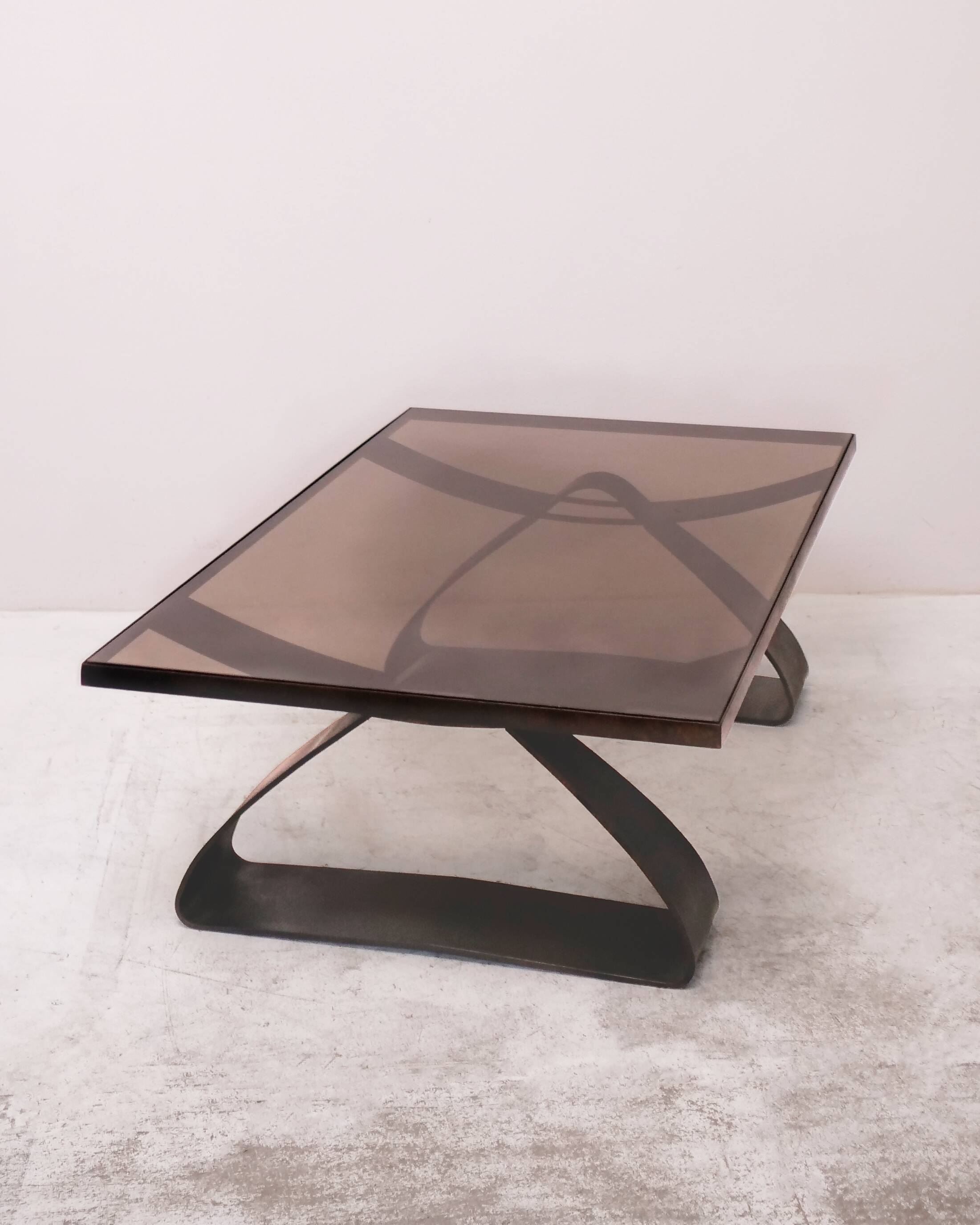 Unique sculptural coffee table 1970