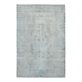 Handmade oriental 1980s 201 cm x 293 cm grey wool carpet