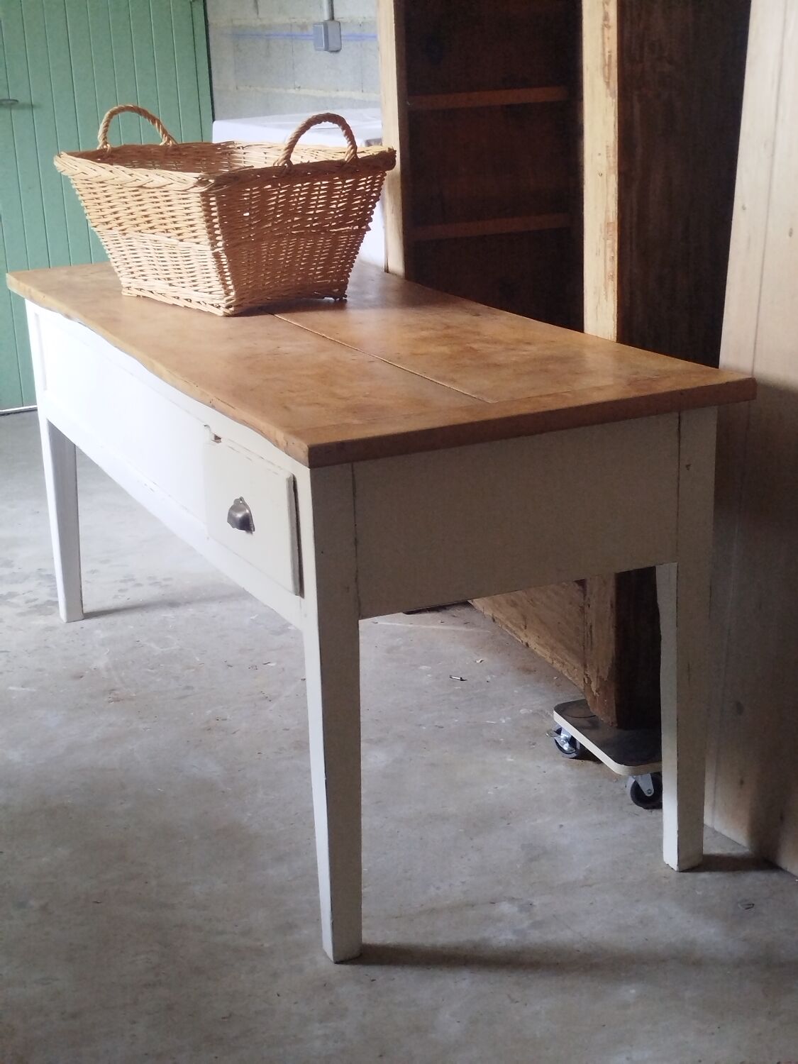 Old farmhouse table