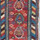 Pretty old Persian carpet of ghashghai handmade 177x328 cm