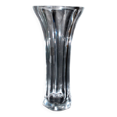 Sèvres grand vase en cristal moulé design moderniste H48,5