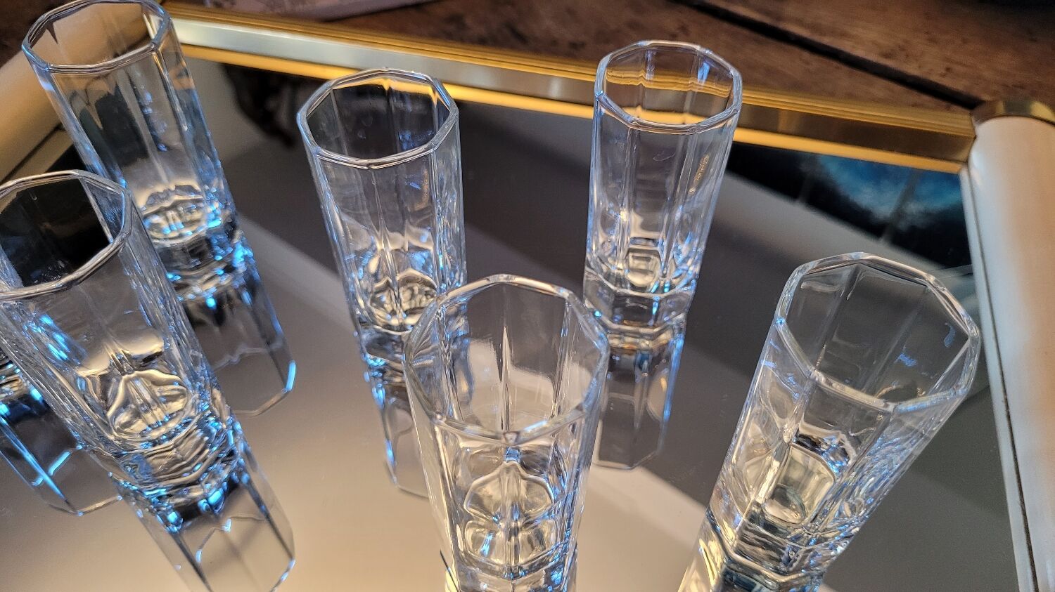 Octime 80's liqueur glasses
