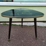 Coffee table formica vintage chinese tripod décor