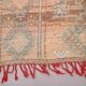 Grand tapis marocain couleur pêche 180 x 414 cm - Tapis marocain vintage - Tapis berbère