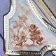 Italian mirror with the four seasons
