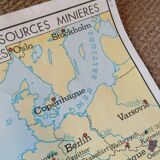 Former rossignol school map of europe.