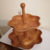 Wooden servant on two levels