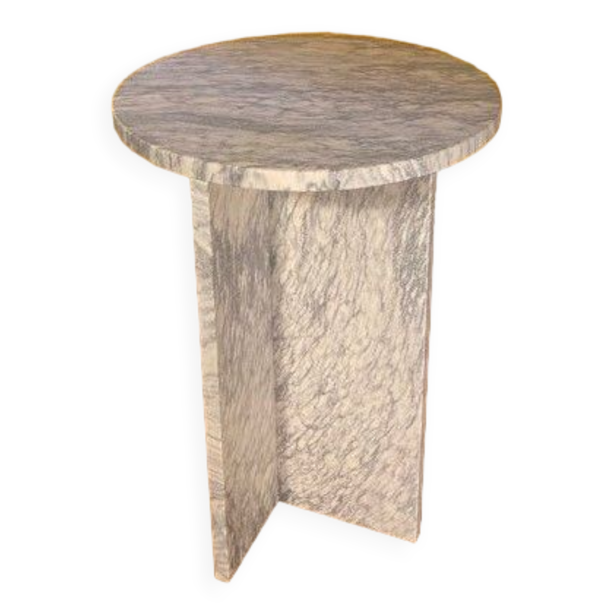 Cipollino marble side table