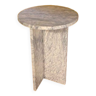 Cipollino marble side table