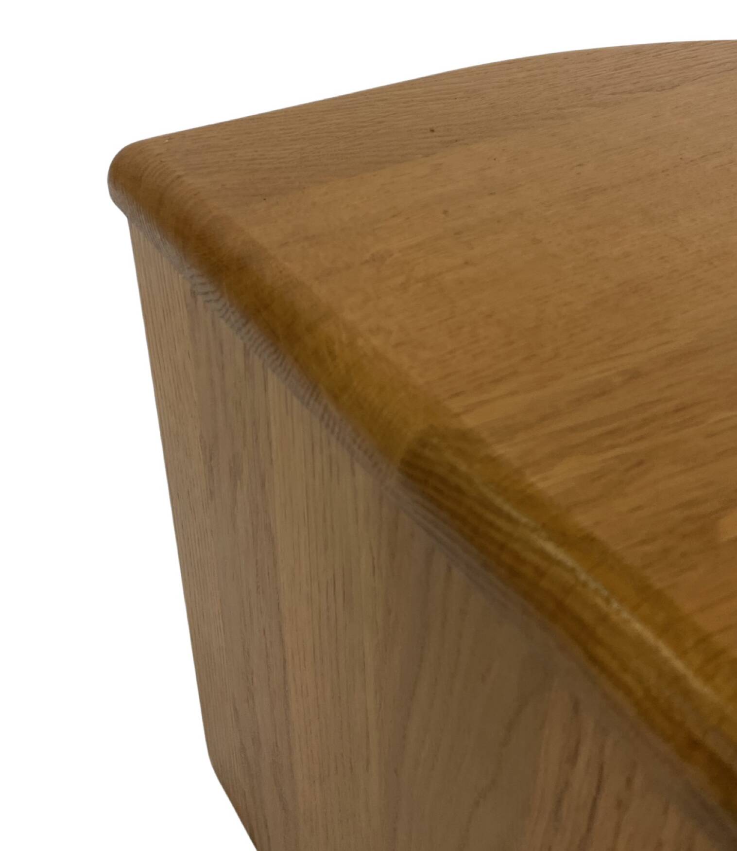 Vintage  side tables in oak minimalist design