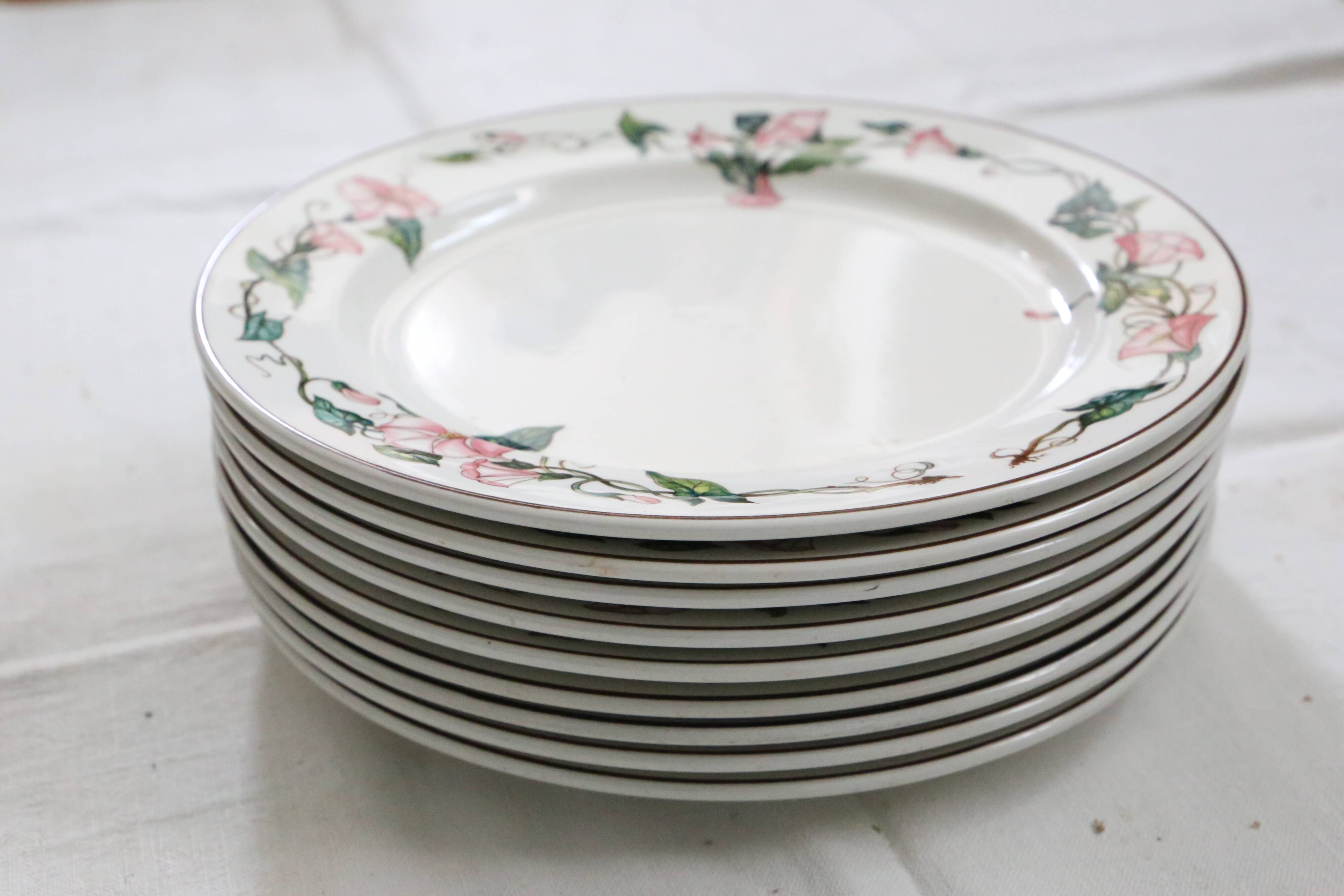 Flat plates 9 earthenware, model Palermo de Villeroy and Boch
