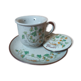 Vintage herbal mug cup