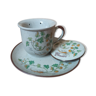 Tasse mug tisanière vintage