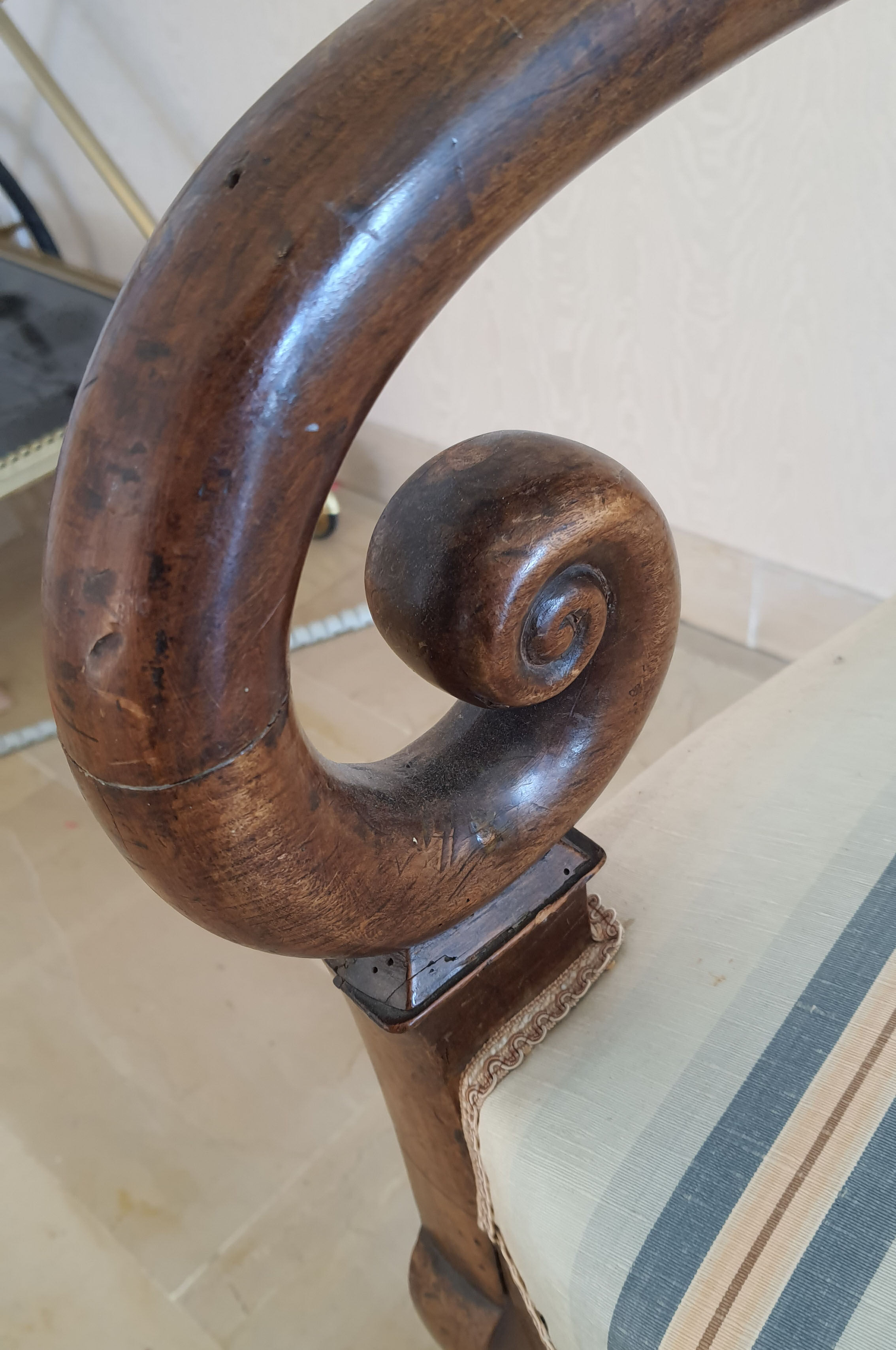 Fauteuil Louis-Philippe XIXème