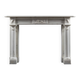 Georgian Statuary Marble Fireplace Surround