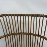 Van Rohe Noordwolde rattan chair, 1960s