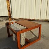 Table basse porte revues scandinave