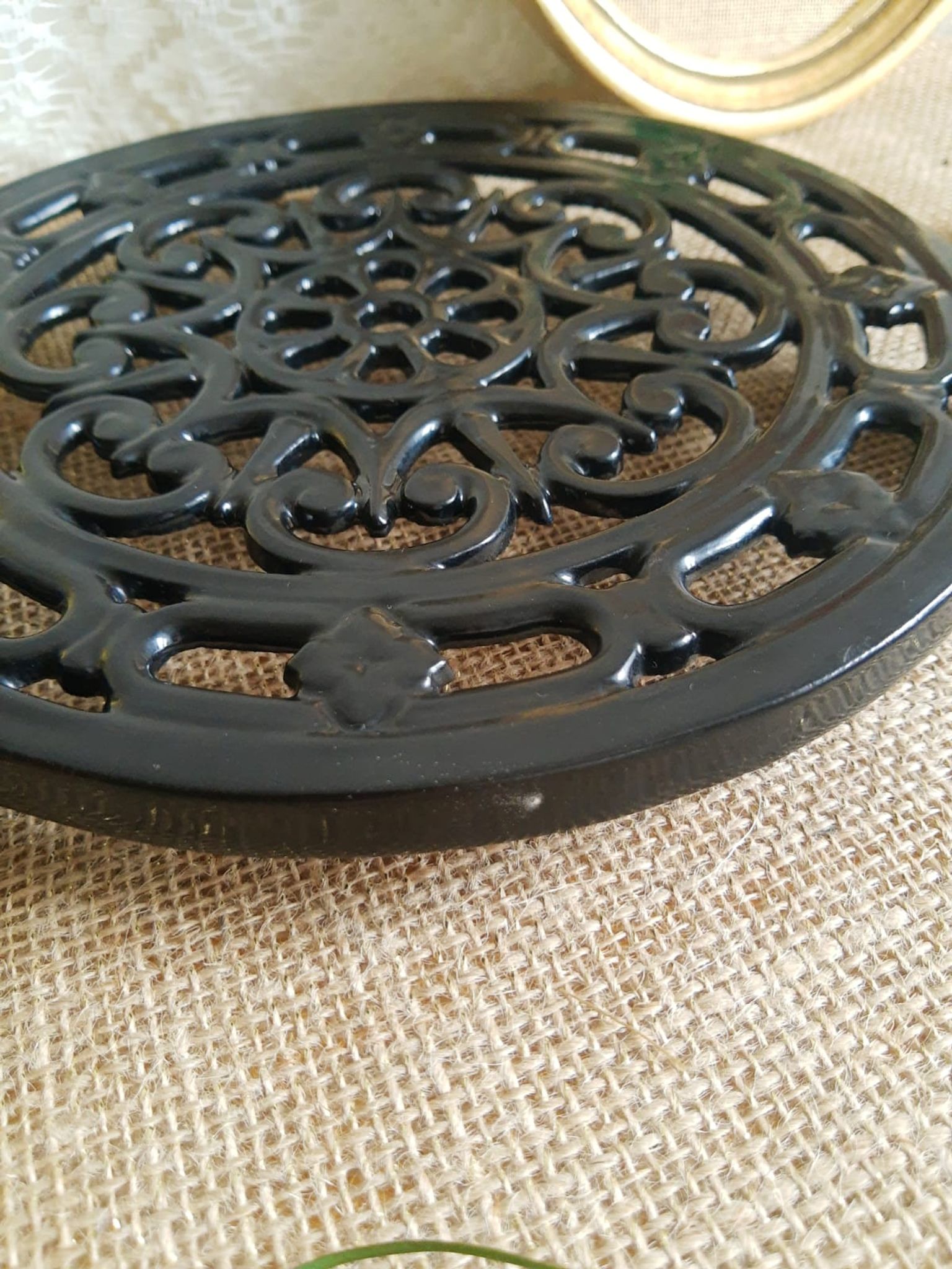 Cast iron underbody Decotec France vintage
