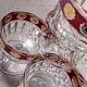 Set de 5 verres italiens