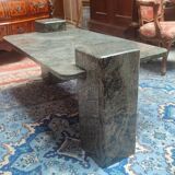 Minimalist granite coffee table circa 1970