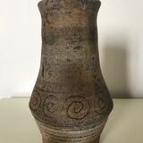 Ceramic signed 1960 vintage sandstone