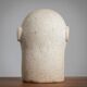Modernist sculpted male bust in sandstone