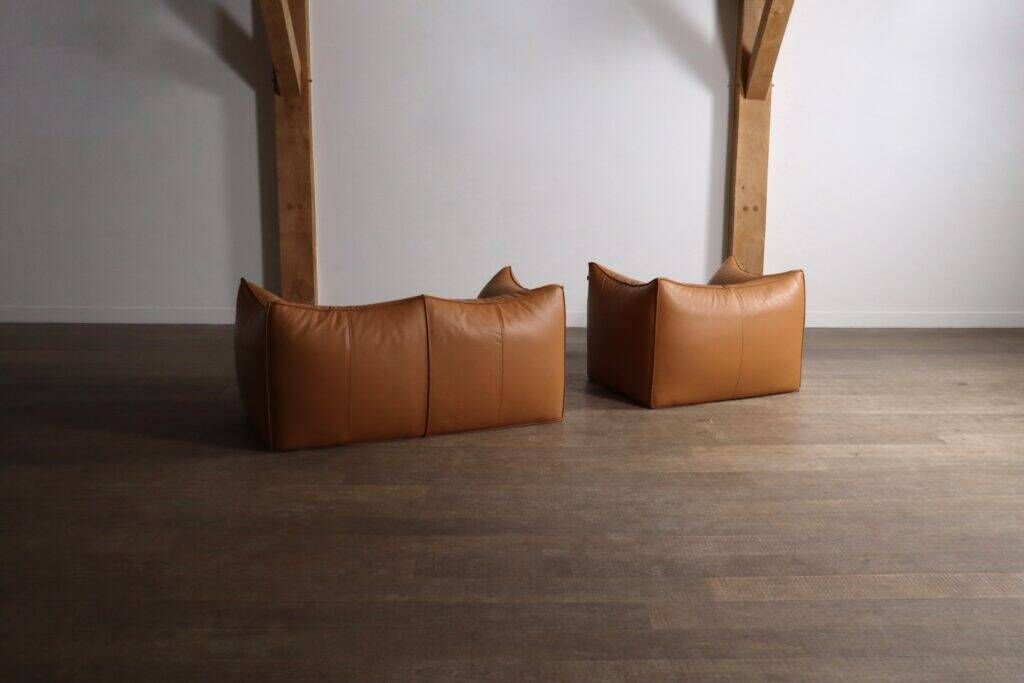 Le Bambole sofa and lounge chair by Mario Bellini for B&B Italia, 1970s