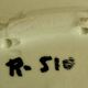Large hand-painted French faience plate with floral decoration in folk art style.