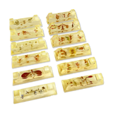 Resin knife rests, 1960s-1970s