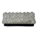 Vintage rectangular wall lamp