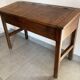 Adult desk double school vintage 50s-60s solid wood