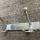 Vintage aluminum coat rack