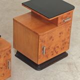 Jindrich Halabala dressing table and bedside tables for Up Zavody 1950