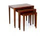 Rosewood trundle table, Severin Hansen, Denmark, 1960