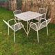 Armchairs with original cushions and Emu garden table model Rio 1966.