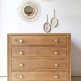 Renovated art deco chest of drawers