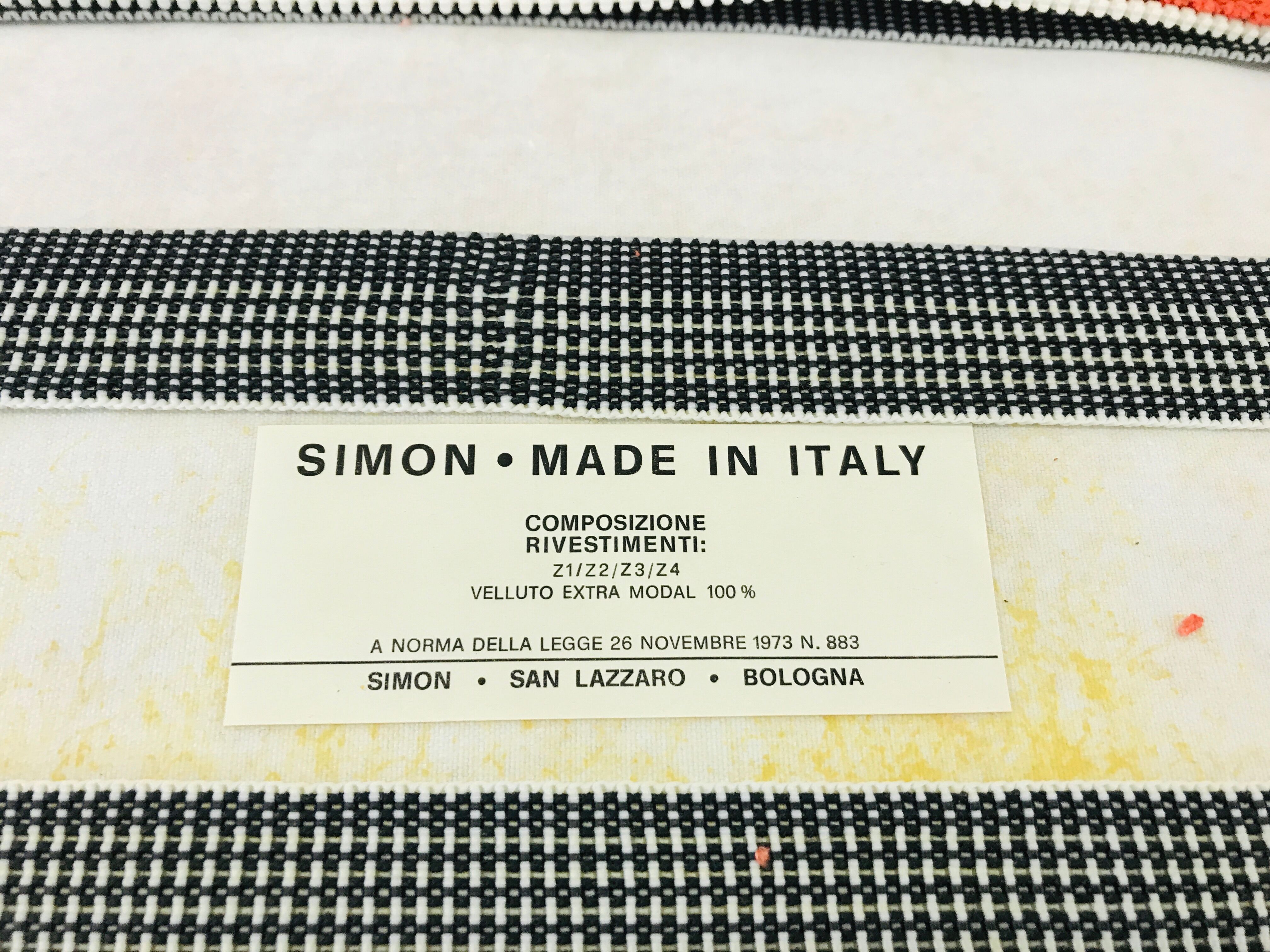 Suite de 4 chaises Jano LG Simon by Cassina