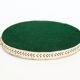 Oval metal decorative vintage tray with floral pattern.