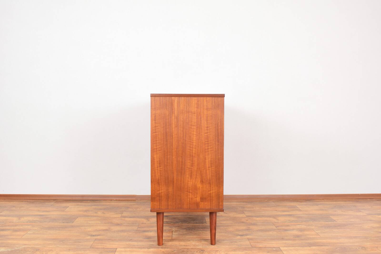 Mid-Century Danish Teak Tambour Doors Sideboard, 1960s.