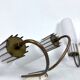 Mid-Century Modern set of three sconces in Arredoluce style. Italy 1950s