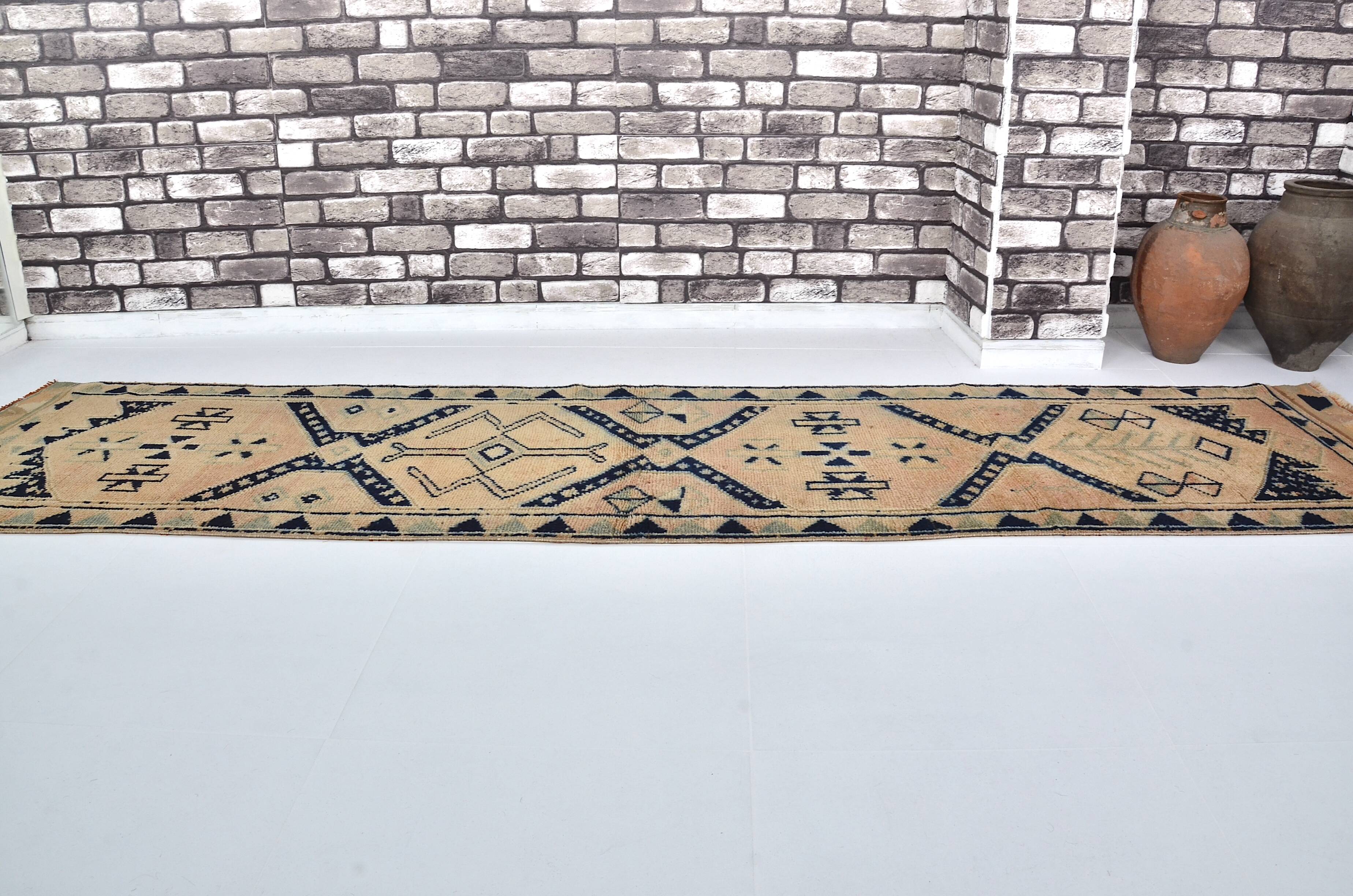 Vintage Handknotted Hallway Runner sku 2169