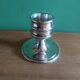 Silver metal design candle holder