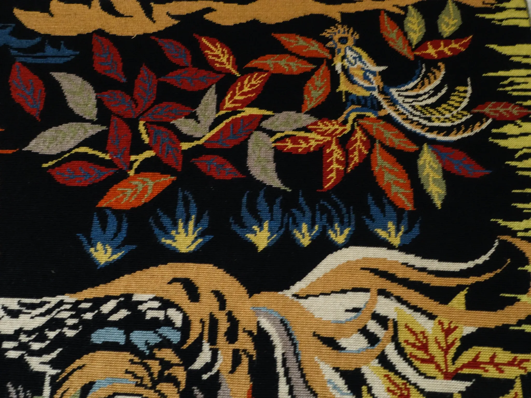 Large tapestry in the style of Jean Lurçat