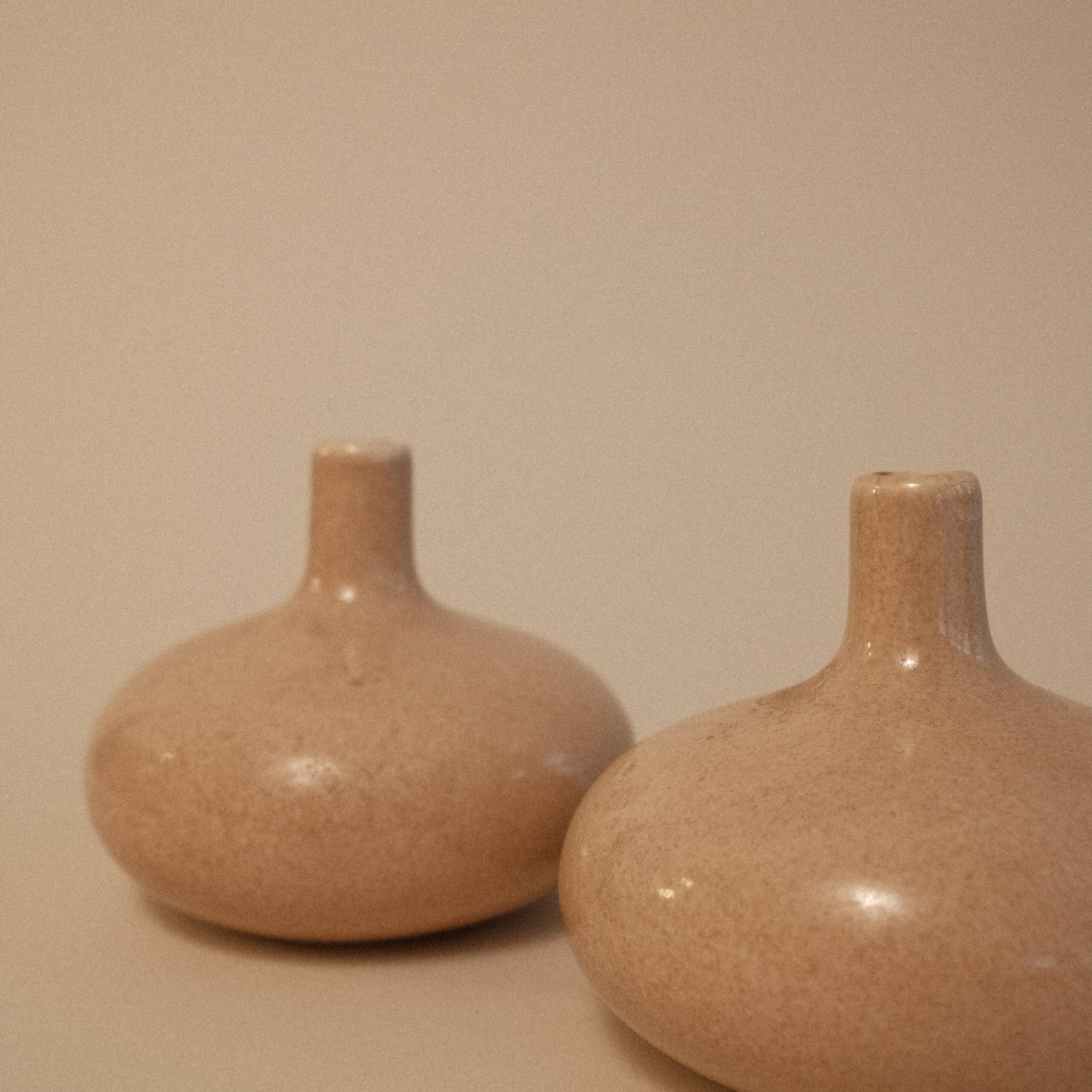 Pair of ceramic vases