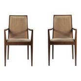 Set of 2 vintage Wiesner Hager armchairs, Austria, 1960s