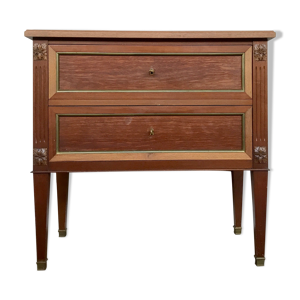 Commode sauteuse louis - xvi