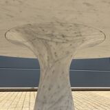 Angelo Mangiarotti M1 eettafel Skipper Carrara marmer 130cm