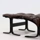 Siesta Lounge Chair and Ottoman by Ingmar Relling for Westnofa Norway 1960s