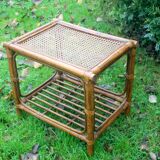 Coffee table / end of rattan sofa