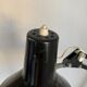 Lampe vintage 1970 d'architecte Twist noire bureau - 70 cm